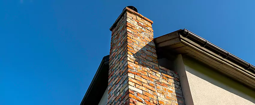 Masonry Chimney Flashing Repair in Palo Alto, California