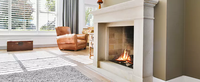 Vintage Fireplace Refacing in Palo Alto, California